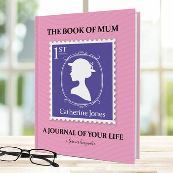 Personalised Book Of Mum Life Story Journal Mothers Day, 2 of 10