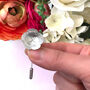 Sterling Silver Poppy Pin Brooch, thumbnail 5 of 9