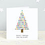 Christmas Card Pack: Personalised Tree Design, thumbnail 2 of 2