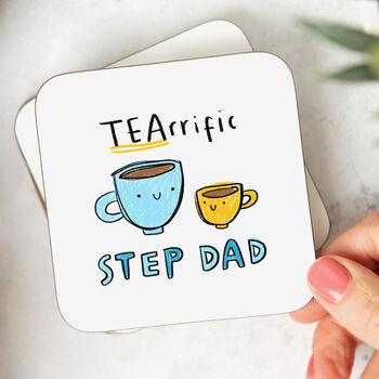 Personalised Mug 'Tearrific Step Dad', 3 of 3