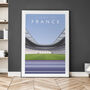 Stade De France Athletics Poster, thumbnail 1 of 7