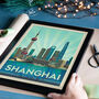 Shanghai Travel Print, thumbnail 7 of 8