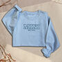 Personalised 'Mini' Embroidered Family Sweatshirt, thumbnail 1 of 10