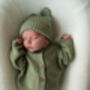 Three Piece Personalised Knitted Cardigan Baby Gift, thumbnail 5 of 8