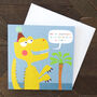 Dino Mite Brother Birthday Card, thumbnail 1 of 5