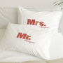Vintage Mr And Mrs Pillowcase Set Range, thumbnail 1 of 5