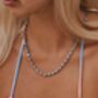Marina Chain Necklace Silver Gift, thumbnail 4 of 6
