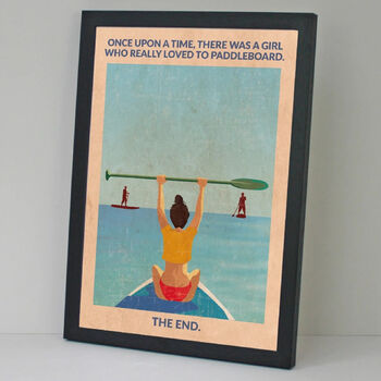 Once Upon A Time, Paddleboarding Print, 2 of 2