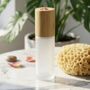 Bamboo Glass Lotion Bottle, thumbnail 1 of 2