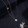 Minimalist Star Pendant Necklace, thumbnail 3 of 10