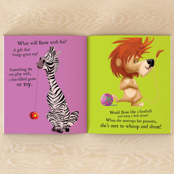 Kids Birthday Gift Personalised Story Book, 5 of 11