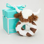Texas Longhorn Rattle, From Birth, Gift Boxed, thumbnail 1 of 8