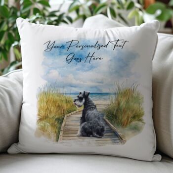 Personalised Scottish Terrier Dog Beach Walk Collection, 3 of 8