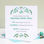 Personalised Christmas Party Invitations, thumbnail 6 of 6