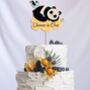 Personalised Wooden Wild One Cake Topper Kids Birthday, thumbnail 3 of 3