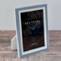 Beltrami Blue And White Border Photo Frame, thumbnail 1 of 3