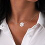 Sterling Silver Mother And Daughter Portrait Necklace, thumbnail 1 of 2