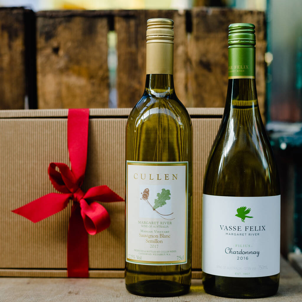Australian White Wine Two Bottle Gift Pack By Specialist Cellars