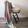 Handwoven Cotton Sofa Throw Blanket, thumbnail 4 of 12