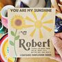 Personalised You Are My Sunshine Sunflower Seed Packet, thumbnail 1 of 2