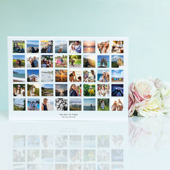 40th Celebration Photo Collage Memory Box, 3 of 4