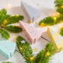 Pastel And Silver Jesmonite Christmas Tree Decoration, thumbnail 4 of 12