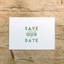 Herb Garden Wedding Save The Date Cards, thumbnail 3 of 7