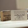 Gift Labelling Bespoke Business Rubber Stamp, thumbnail 2 of 3