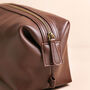 Men's Vegan Leather Wash Bag, thumbnail 6 of 7
