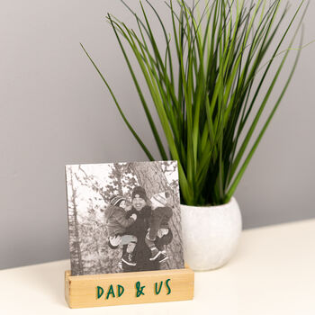 Personalised Wooden Photo Holder, 6 of 10