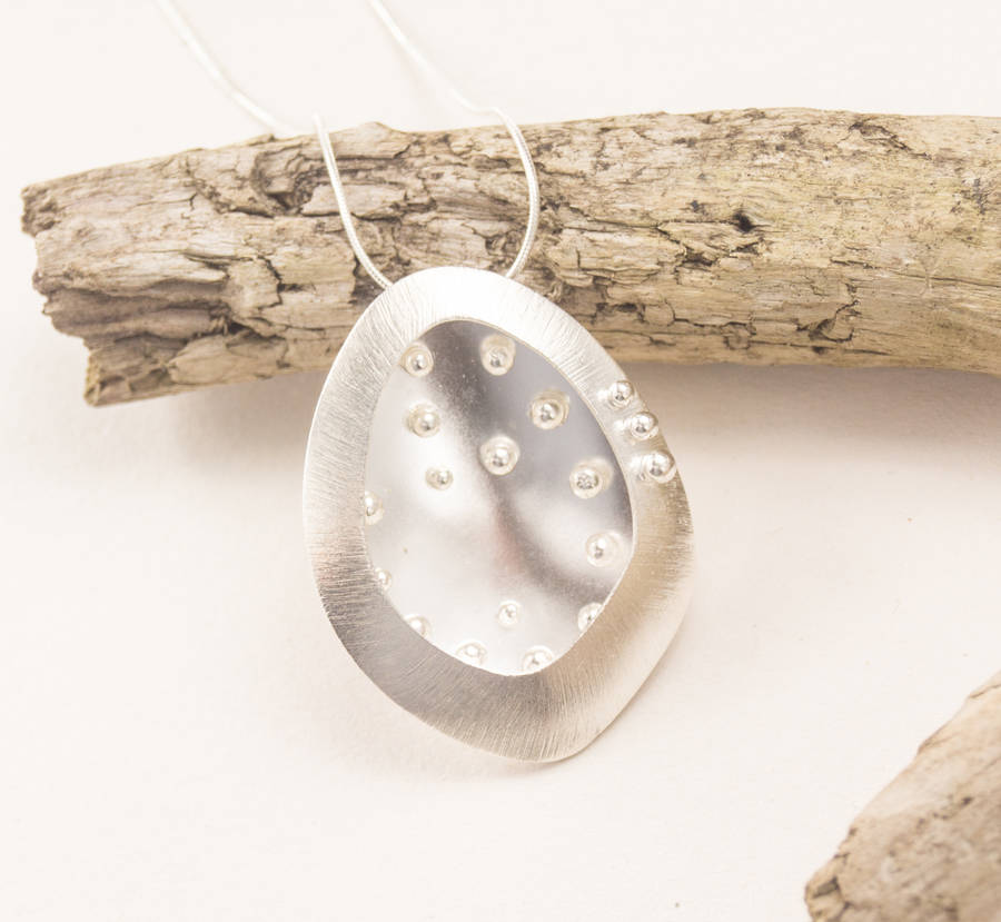 Handmade Silver Piccolo Pendant By SUMMER AND SILVER