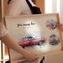 Personalised Car Poster, thumbnail 2 of 4