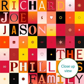 Family Names Print Personalised Gift, 4 of 12