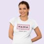 Personalised Mama Vibes T Shirt, thumbnail 2 of 3