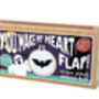 You Make My Heart Flap! Halloween Mini Matchbox Cross Stitch Kit, thumbnail 3 of 3