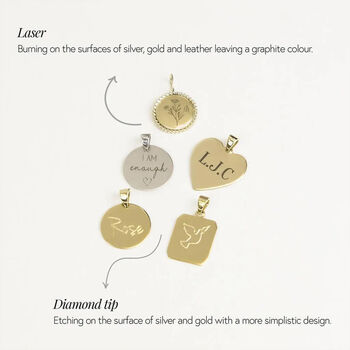 Personalised Solid 9ct Gold October Opal Birthstone Necklace, 4 of 10