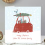 Pack Of Five Or 10 Personalised Christmas Car Cards, thumbnail 1 of 1