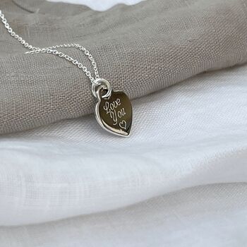 Love You Heart Necklace, 5 of 6
