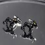 French Bulldog Cufflinks 316 L Stainless Steel Gift For Dog Lovers, thumbnail 5 of 5