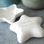 Engraved Pottery Christening Star, thumbnail 3 of 4