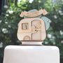 Personalised Caravan Wedding Cake Topper, thumbnail 2 of 8