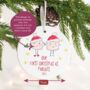 First Christmas As Parents Tree Ornament C, thumbnail 2 of 3