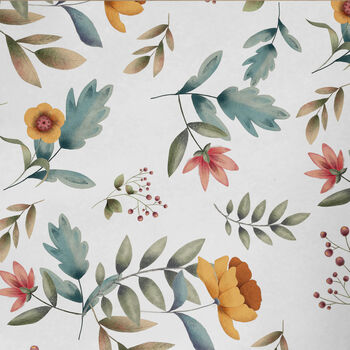 Woodland Flower Wrapping Paper, Roll Or Folded, 2 of 2