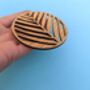 Palm Leaf Oak Wood Coaster Plant Lover Plant Herb Leaf, thumbnail 4 of 9