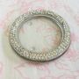 Glass Diamanté Candle Plate, thumbnail 4 of 5