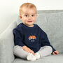 Personalised Cotton Fox Family Child Christmas Jumper, thumbnail 2 of 6