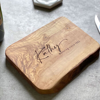 Personalised Wooden Chopping Board, 3 of 6