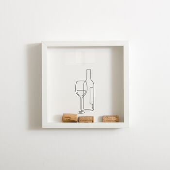 Wine Bottle Cork Collector Frame Home Decor, 6 of 9