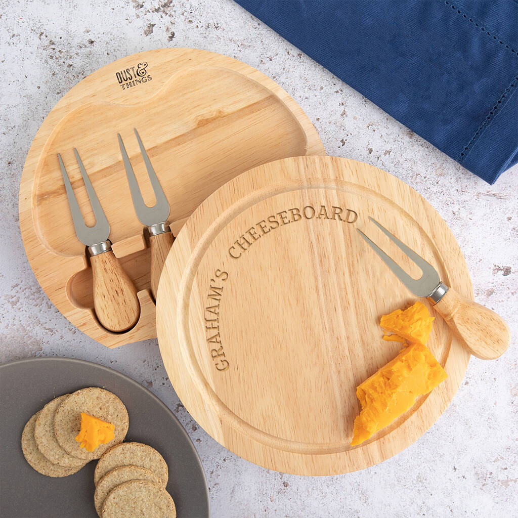 Personalised Premium Quality Cheese Board Set, 1 of 8