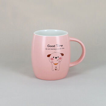 Dog Pastel Pink Or Blue Ceramic Tea Coffee Mug G Decor, 6 of 7